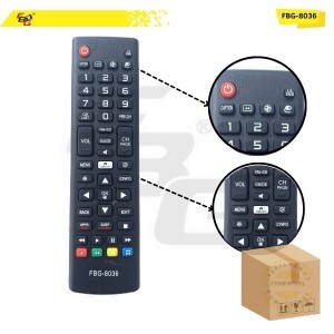 FBG-M 8036 SMART COMPATÍVEL C/ LG/SAMSUNG C/ 3D E FUTEBOL