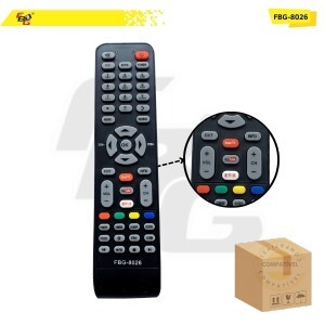 FBG 8026 SMART COMPATÍVEL C/  TOSHIBA TCL RC199E C/ YOUTUBE E NETIFLIX