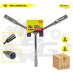 FBG-3287 CHAVE DE RODA Y 8/9/10MM