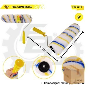 FBG-3270 ROLO DE PINTURA COM SUPORTE 9
