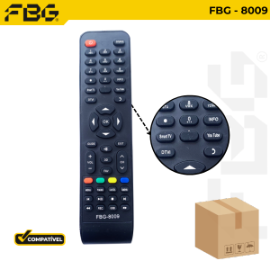 FBG-M 8009  COMPATÍVEL C/ SMART PHILCO C/3D E YOUTUBE