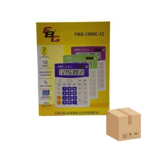 CALCULADORA 12 DIG FBG-1200C