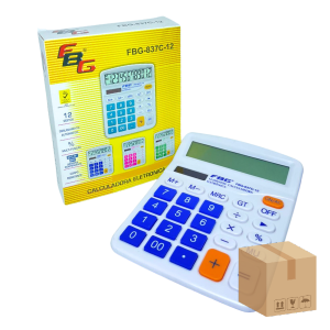 FBG-M 837C CALCULADORA 12 DIG COLORIDA/BLISTER