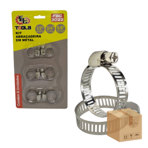 FBG-M 3022 KIT ABRAÇADEIRA DE METAL