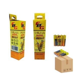 FBG-3AAA PILHA PALITO TUBO C/60