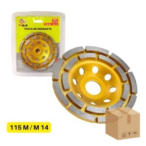 FBG-M 3173 DISCO DE REBOLO DIAMANTADO TURBO DESBASTE