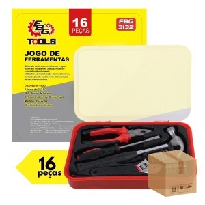 FBG-M 3132 JOGO DE FERRAMENTAS 16 PEÇAS
