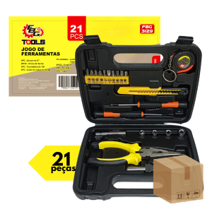 FBG-M 3129 JOGO DE FERRAMENTAS 21 PEÇAS