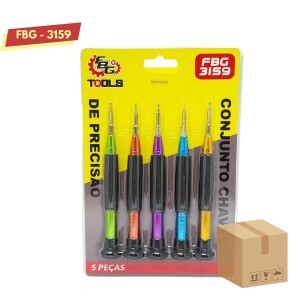 FBG-M 3159 JOGO CHAVE DE PRECISÃO C/5 PEÇAS