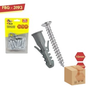 FBG-M 3193 JOGO DE PARAFUSO C/BUCHA 10MM