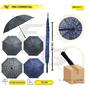 FBG-M 4211 GUARDA CHUVA PORTARIA 75 CM