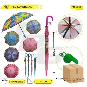 FBG-M 4205 GUARDA CHUVA 55 CM