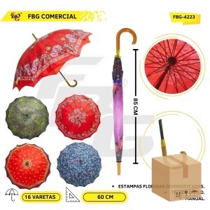FBG-M 4223 GUARDA CHUVA DUPLA 60 CM